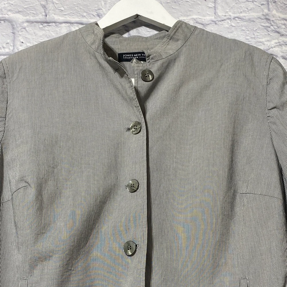 Jones New York Light Gray Women's Blazer